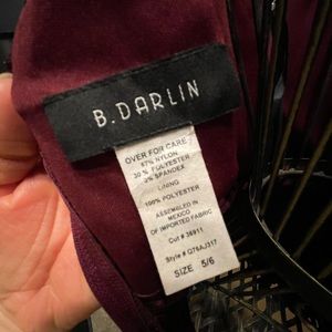 Maroon Dress Size 5/6